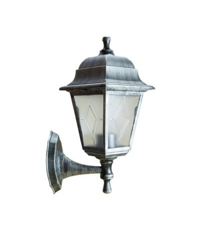 Уличный настенный светильник Uniel UUL-A01S 60W/E27 IP44 BLACK SILVER