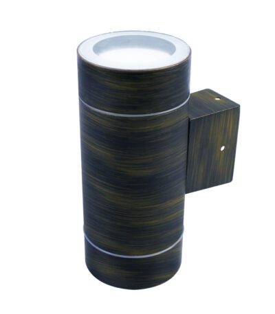 Уличный настенный светильник Uniel UUL-S92A 2х50W/GX53 IP65 BRONZE