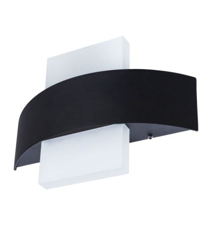 Уличный настенный светодиодный светильник Arte Lamp Croce A1444AP-1BK