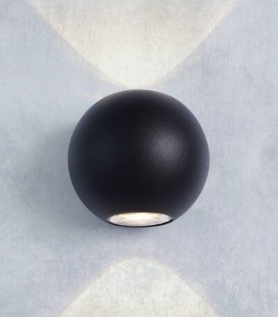 Уличный настенный светодиодный светильник Elektrostandard 1566 Techno LED Diver черный 4690389107481