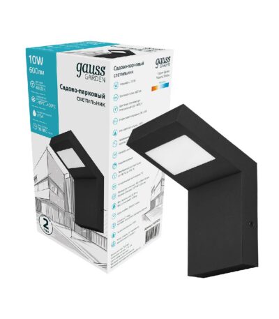 Уличный настенный светодиодный светильник Gauss Electra GD109