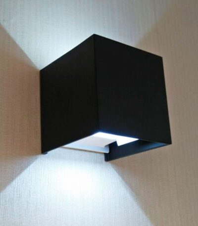 Уличный настенный светодиодный светильник Kink Light Куб 08585,19(4000K)