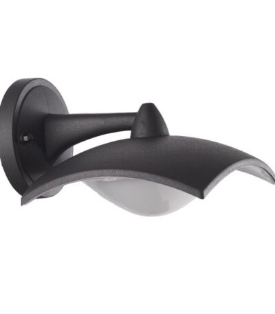 Уличный настенный светодиодный светильник (UL-00005403) Uniel ULU-S10A-8W/4000K IP54 BLACK