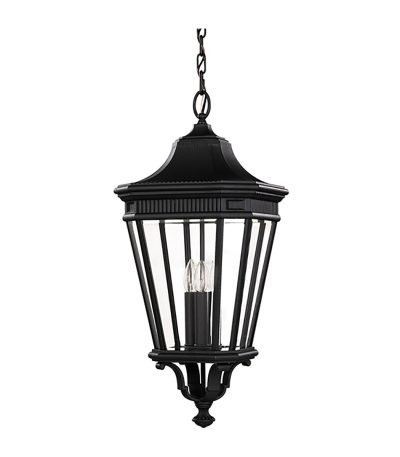 Уличный подвесной светильник Feiss Cotswold Lane FE-COTSLN8-L-BK