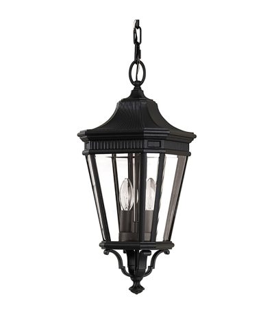 Уличный подвесной светильник Feiss Cotswold lane FE-COTSLN8-M-BK