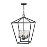 Уличный подвесной светильник Hinkley Alford place QN-ALFORD-PLACE-4P-MB