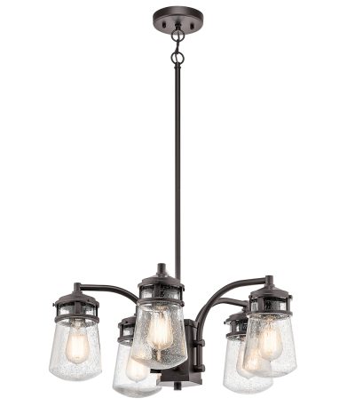 Уличный подвесной светильник Kichler Lyndon KL-LYNDON-5P-AZ