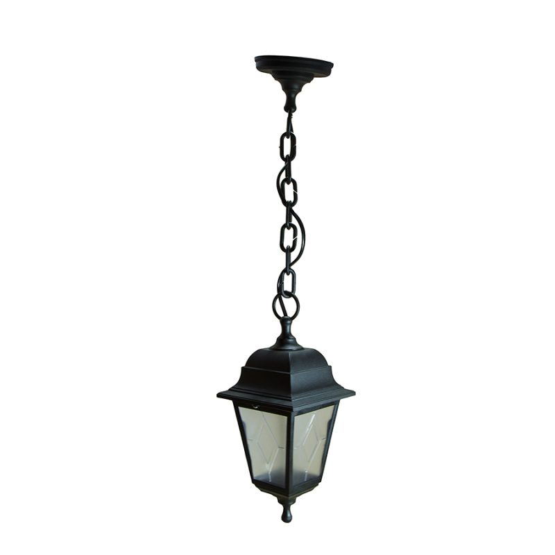 Уличный подвесной светильник Uniel UUL-A01H 60W/E27 IP44 BLACK SILVER Уличный подвесной светильник Uniel UUL-A01H 60W/E27 IP44 BLACK SILVER