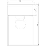 Уличный потолочный светильник Elektrostandard Atrani 35085/F черный 4690389193682 a062521