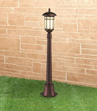 Уличный светильник Elektrostandard Lepus F кофейное золото GL 1016F 4690389135989