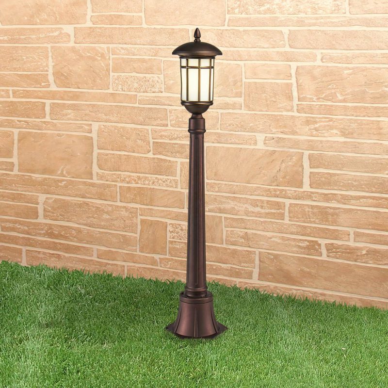 Уличный светильник Elektrostandard Lepus F кофейное золото GL 1016F 4690389135989 Уличный светильник Elektrostandard Lepus F кофейное золото GL 1016F 4690389135989