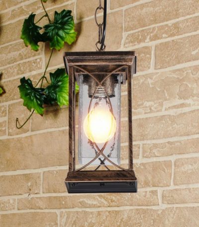 Уличный светильник Elektrostandard Spica H черное золото (GL 1026H)