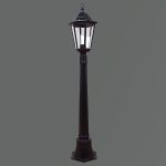 Уличный светильник Reluce 08020-0.7-001L 0,8m BK