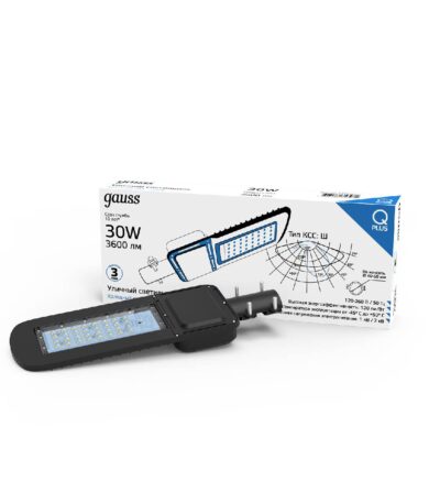 Уличный светодиодный консольный светильник Gauss Qplus 629535330