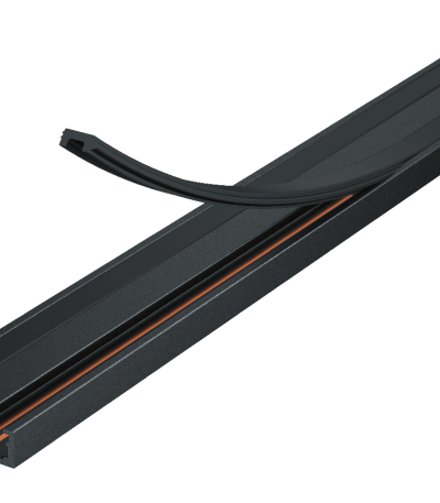 Ультратонкий накладной магнитный шинопровод iLedex Vision 4825-25/7-2000-BK