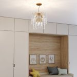 Подвесная люстра Eurosvet Claire 60170/8 золото Smart a069011