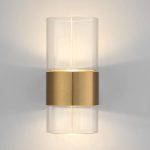 Настенный светильник Eurosvet Watford 40021/1 LED латунь/прозрачный a062083