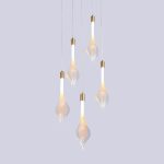 Подвесной светильник Delight Collection P98066-5 antique brass