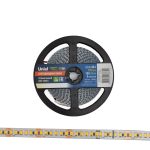 Светодиодная лента Uniel ULS-2835-180LED/m-10mm-IP20-DC24V-17W/m-5M-3000K катушка в герметичной упаковке