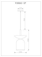 Подвесной светильник Moderli Lecce V11552-1P