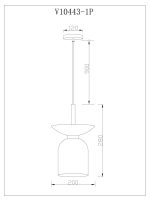 Подвесной светильник Moderli Lecce V11554-1P