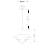 Подвесной светильник Moderli Pescara V10461-1P