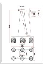 Подвесная люстра Moderli Prismique V11709-6P