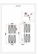Настенный светильник Moderli Prismique V11711-WL