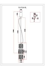 Подвесной светильник Moderli Prismique V11719-PL