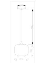 Подвесной светильник Moderli Teen V11531-1P