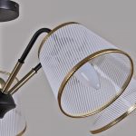 Люстра на штанге Illumico IL0344-5CSQ-79 BK AB