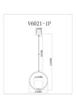 Подвесной светильник Moderli Barocco V11578-1P