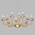 Подвесная люстра Eurosvet Cariso 60150/10 латунь