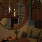 Лампа светодиодная филаментная Gauss E27 8,5W 1800K серая 157802005