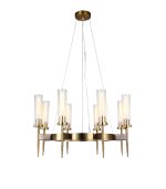 Подвесная люстра Delight Collection Alouette KM0936P-8 brass