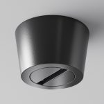 Потолочная чаша накладная с коннектором питания Maytoni Pendant system Parity TRA130RSC-1B