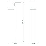 Уличный светильник Gauss Sonata GD156