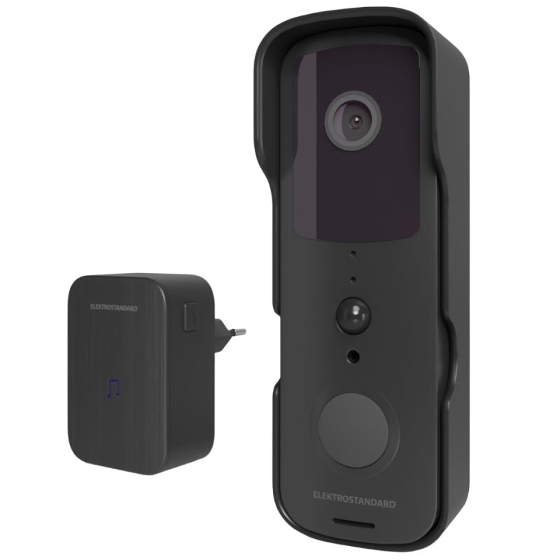 Видеозвонок Elektrostandard 76105/00 черный 4690389185526 Видеозвонок Elektrostandard 76105/00 черный 4690389185526