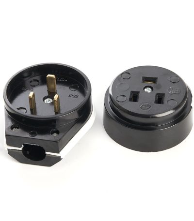 Вилка с розеткой для плит Stekker PPG32-51-20 39017