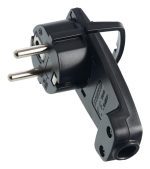 Вилка угловая ультра плоская с кольцом Stekker PPG16-45-202 39040