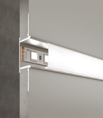 Встраиваемый алюминиевый профиль для светодиодной ленты Elektrostandard LL-2-ALP013 4690389170560