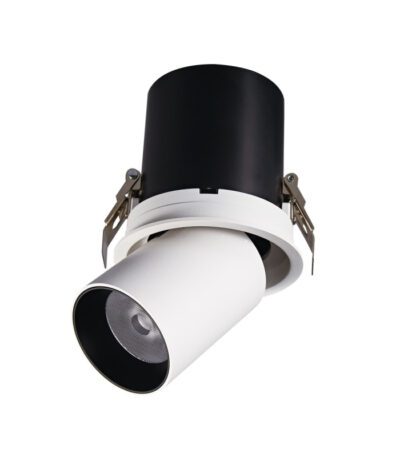 Встраиваемый спот Delight Collection DA3003RR white/black