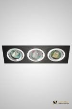 Встраиваемый светильник AM Group AM128 BK-CH