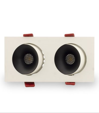 Встраиваемый светильник AM Group AM480-2 BK+WH 15,4W