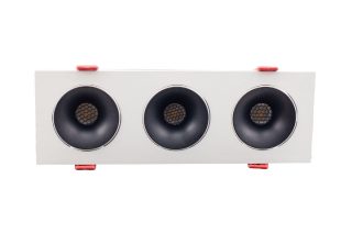 Встраиваемый светильник AM Group AM480-3 BK+WH 23,1W