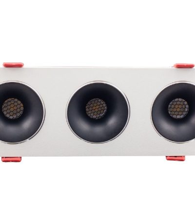 Встраиваемый светильник AM Group AM480-3 BK+WH 23,1W