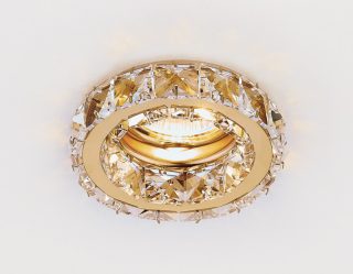 Встраиваемый светильник Ambrella Light K112 CL/G