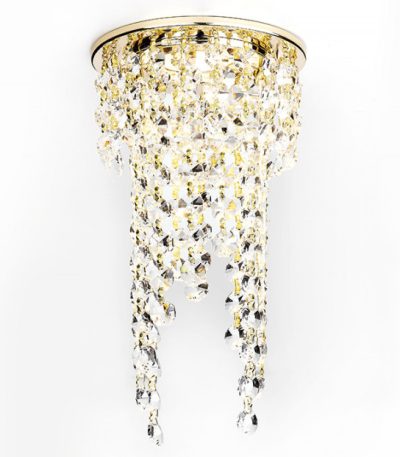 Встраиваемый светильник Ambrella Light K2071 G/CL