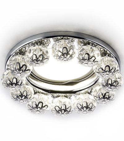 Встраиваемый светильник Ambrella Light ORGANIC SPOT K203 CL/CH