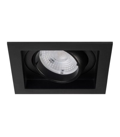 Встраиваемый светильник Arlight MS-VORTEX-BUILT-S90x90-12W Warm3000 (BK-BK, 40 deg, 230V) 057954